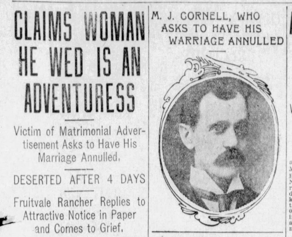 READ THE FULL ARTICLE in the San Francisco Examiner, 11.29.1906